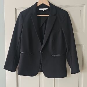 Veronica Beard Black Women's Single-Button Blazer